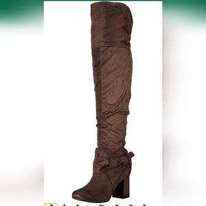 OTK Suede boots NWOB